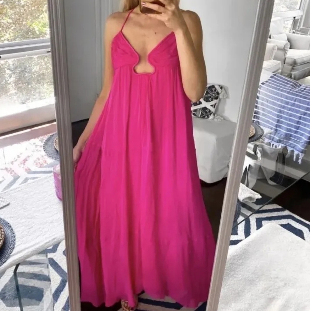 Zara Pink Maxi Dress
